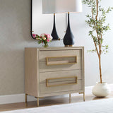 Alessia Light Oak Accent Chest - Gray by Uttermost - View 3