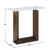 McElroy Modern Side Table - Bronze by Uttermost - View 9
