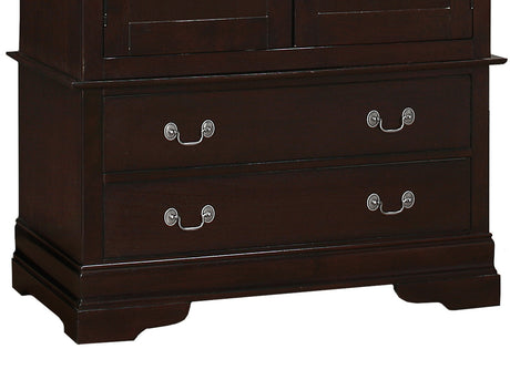 Elegant Cappuccino Storage Armoire - sold by Home Elegance USA