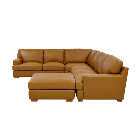 Leather Match Large Seating Modular Sectional - sold by Home Elegance USA