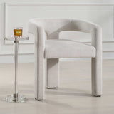 Perspective Fabric Dining Chair - Gray by Uttermost - View 3