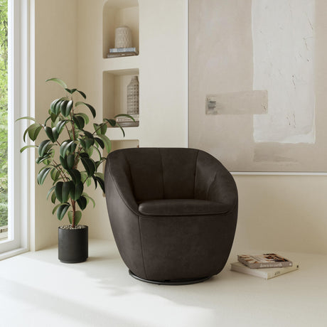 Wade Swivel Chair - Carob | Flexsteel