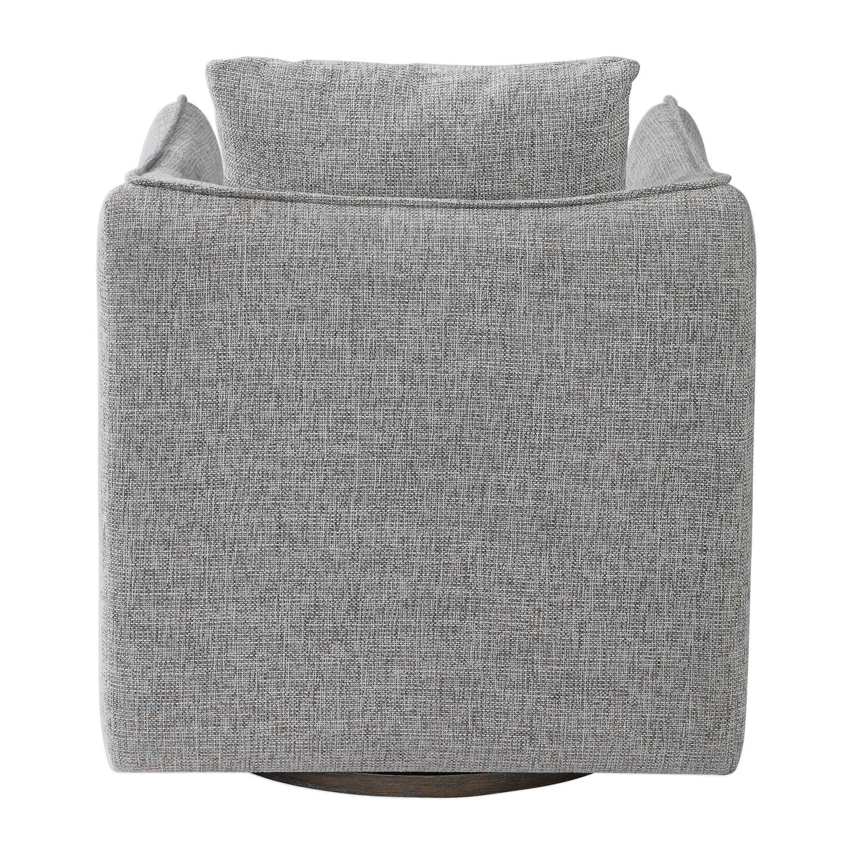 Corben Swivel Chair - Gray by Uttermost - View 4
