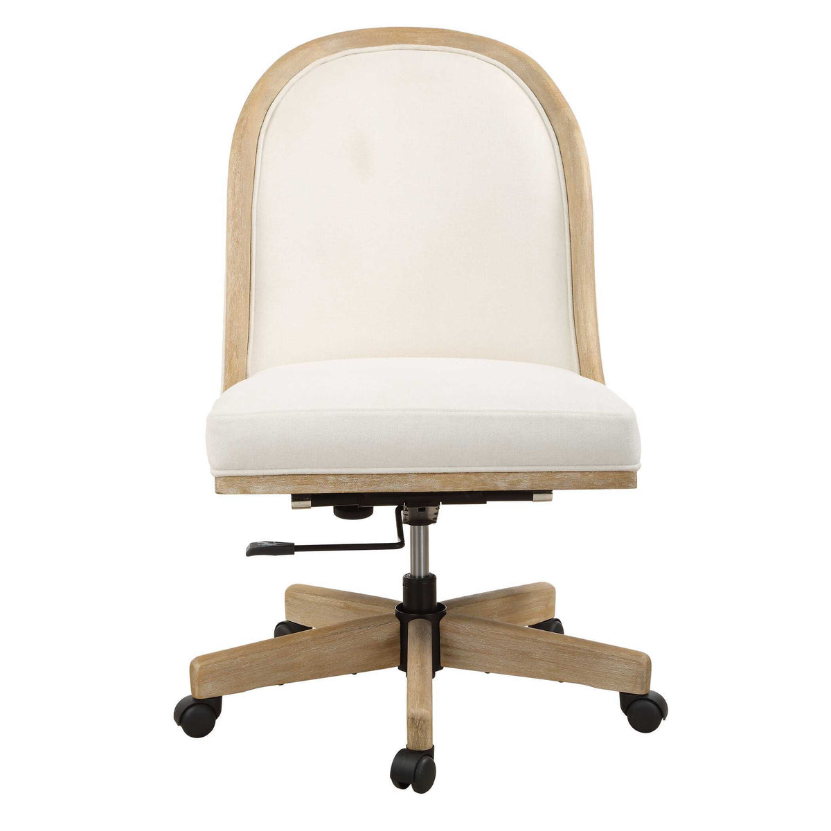 Lithe Light Oak Desk Chair - Light Brown by Uttermost - View 8