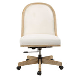 Lithe Light Oak Desk Chair - Light Brown by Uttermost - View 8