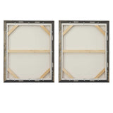 Color Theory Framed Abstract Art (Set of 2) - White / Pink by Uttermost - View 6
