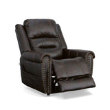 Oscar Power Lift Recliner With Right-Hand Control & Power Headrest - Molasses | Flexsteel