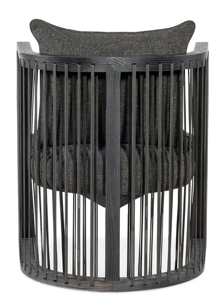 Wilde Club Chair - Dark Gray by Hooker Furniture - View 2