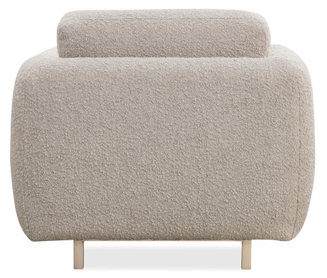 Dawson Barstool Swivel Accent Chair - Beige by Hooker Furniture - View 4
