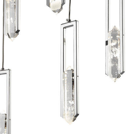 Elysian 10 Light Chandelier // Chrome  | Finesse - sold by Home Elegance USA