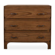 McKagan 3 Drawer Chest Mindi Wood - Dark Brown by Uttermost - View 1