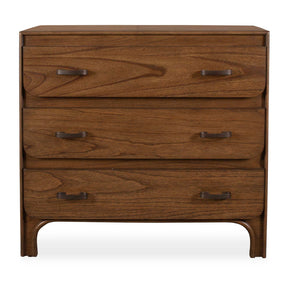 McKagan 3 Drawer Chest Mindi Wood - Dark Brown by Uttermost - View 1