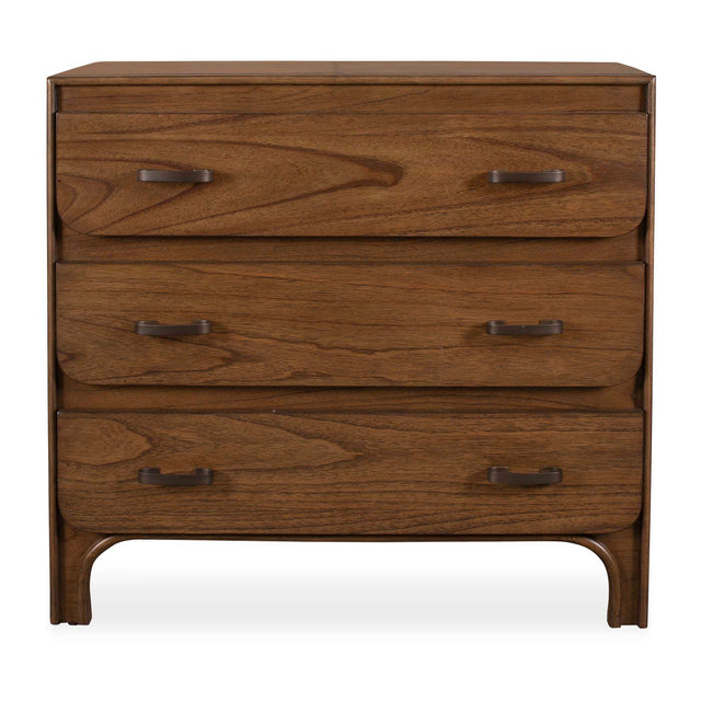 McKagan 3 Drawer Chest Mindi Wood - Dark Brown by Uttermost - View 1