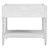 Bales Side Table - White by Uttermost - View 5