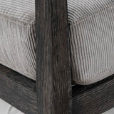 Brunei Modern Accent Chair - Light Gray by Uttermost - View 6