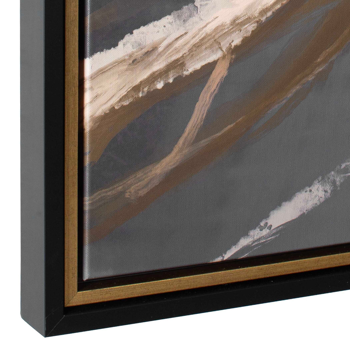 Plum Ranculus Framed Floral Art Black / Gold / Gray / Green / Pink / Purple / Red / White / Yellow - Purple / Gray by Uttermost - View 5