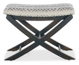 Retreat Camp Stool Bed Bench - Black / Gray by Hooker Furniture - View 3