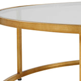 Radius Modern Circular Coffee Table - Gold by Uttermost - View 7