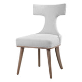 Klismos Accent Chair (Set of 2) - White by Uttermost - View 4