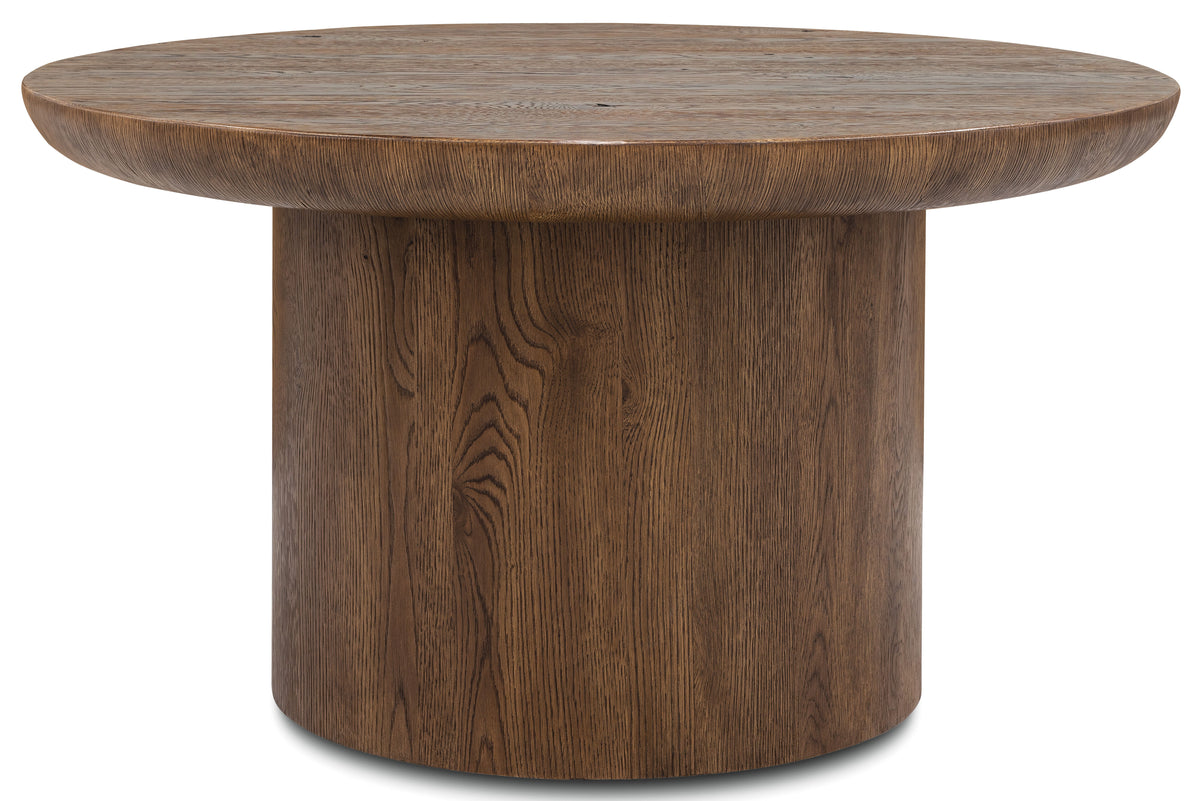 Commerce And Market Chit Chat Table Worn Saddle - Dark Brown by Hooker Furniture - View 1
