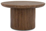 Commerce And Market Chit Chat Table Worn Saddle - Dark Brown by Hooker Furniture - View 1
