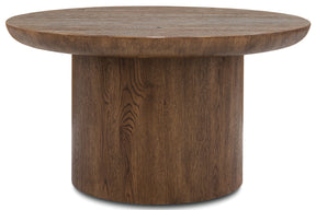 Commerce And Market Chit Chat Table Worn Saddle - Dark Brown by Hooker Furniture - View 1