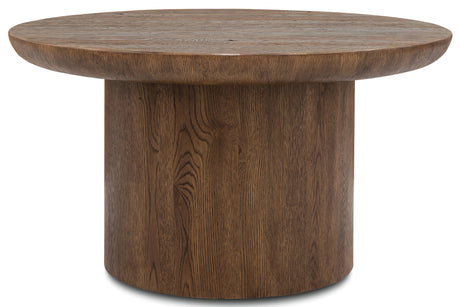 Commerce And Market Chit Chat Table Worn Saddle - Dark Brown by Hooker Furniture - View 1