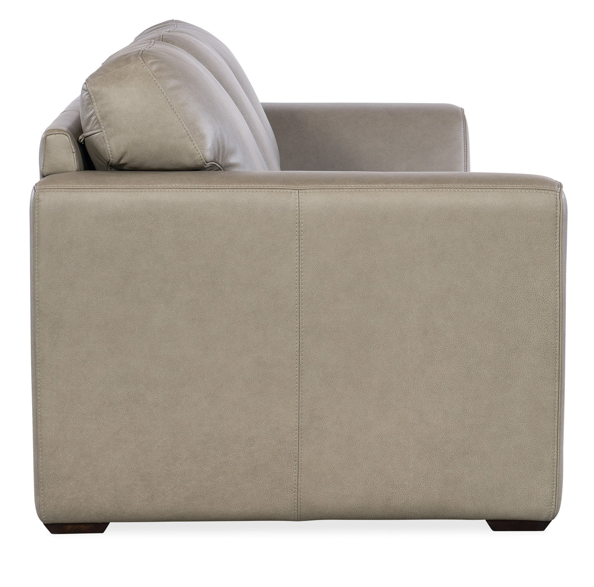 Keys Sofa - Light Gray by Hooker Furniture - View 3