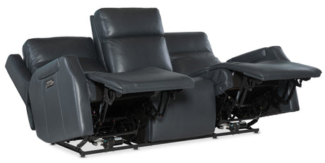 Nelson Zero Gravity Power Sofa With Power Headrest And Lumbar - Black by Hooker Furniture - View 6