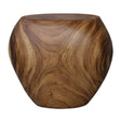 Lomas Solid Wood Accent Stool - Dark Brown by Uttermost - View 1
