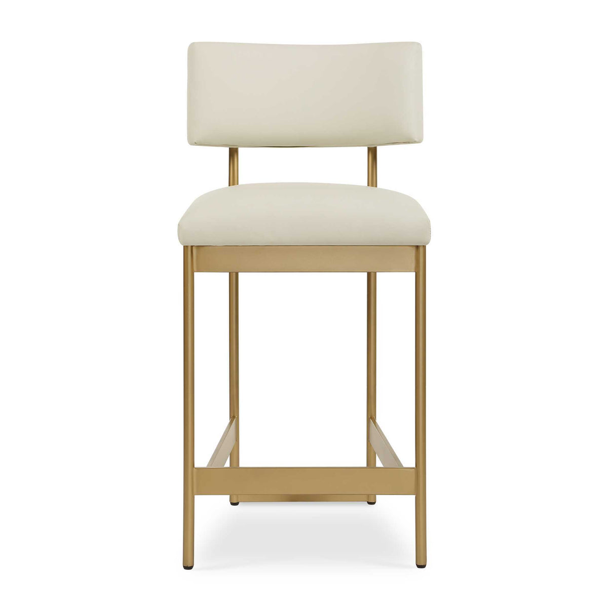 Apsley Counter Stool - Gold / White by Uttermost - View 1