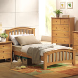 Acme - San Marino Twin Bed 08940T Maple Finish