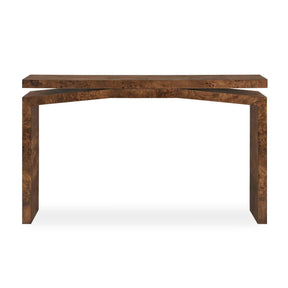 Naoko Burl Wood Console Table Woodtone - Dark Brown by Uttermost - View 1