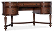 Charleston Kidney Writing Desk - Dark Brown by Hooker Furniture - View 1