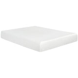 10 in. Plush California King Gel Memory Foam Mattress, Cooling Technology, Pressure Relief Bed Mattress in a Box, White
