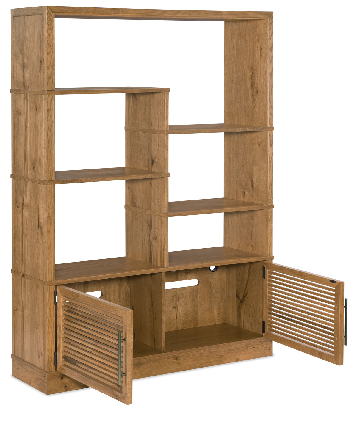 Cashiers Bookcase Almond - Light Brown by Hooker Furniture - View 4