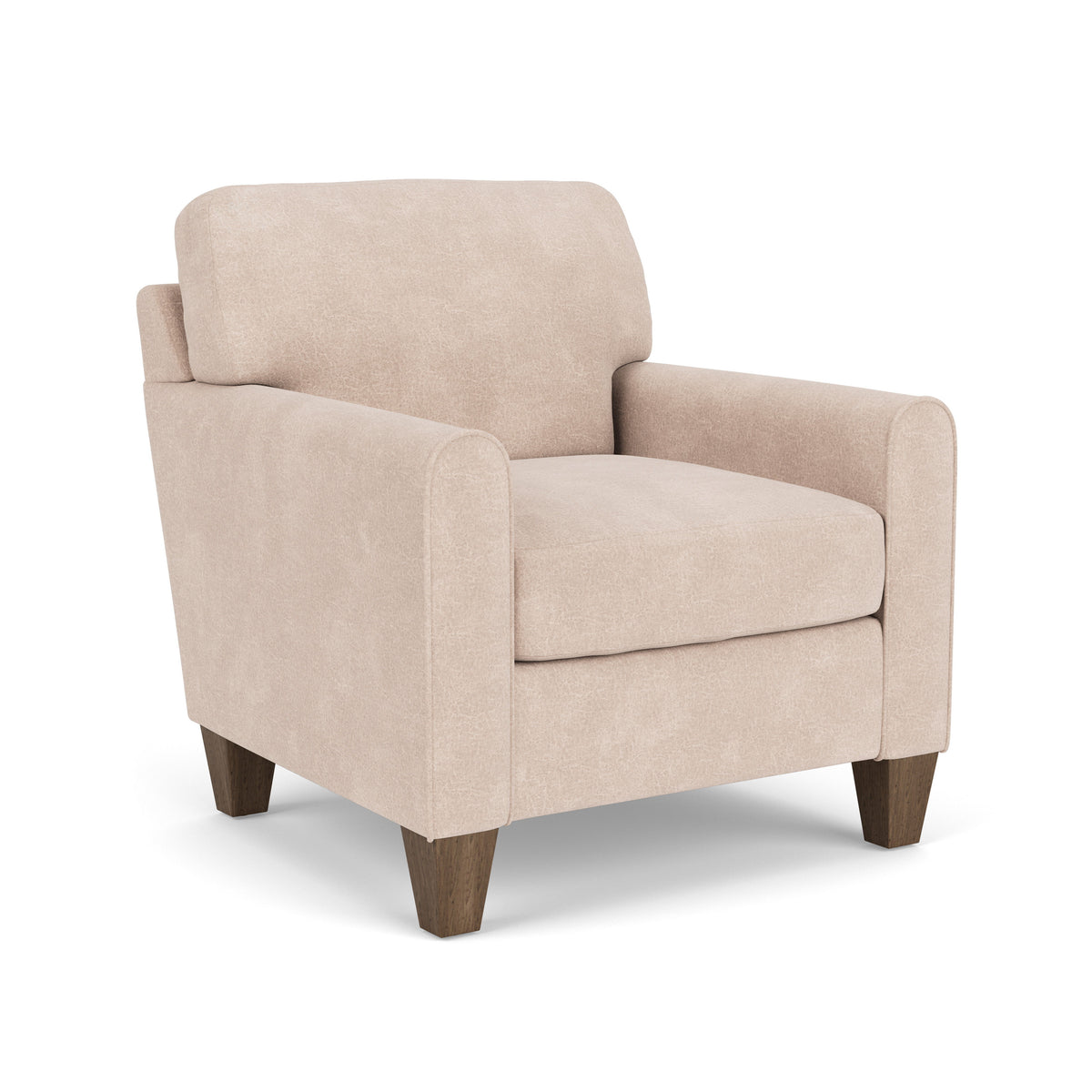 Moxy Fabric Chair, Rounded Mailbox Arms | Flexsteel