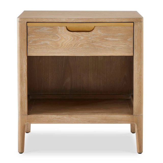 Tabi Wood Side Table Natural - Light Brown by Uttermost - View 1