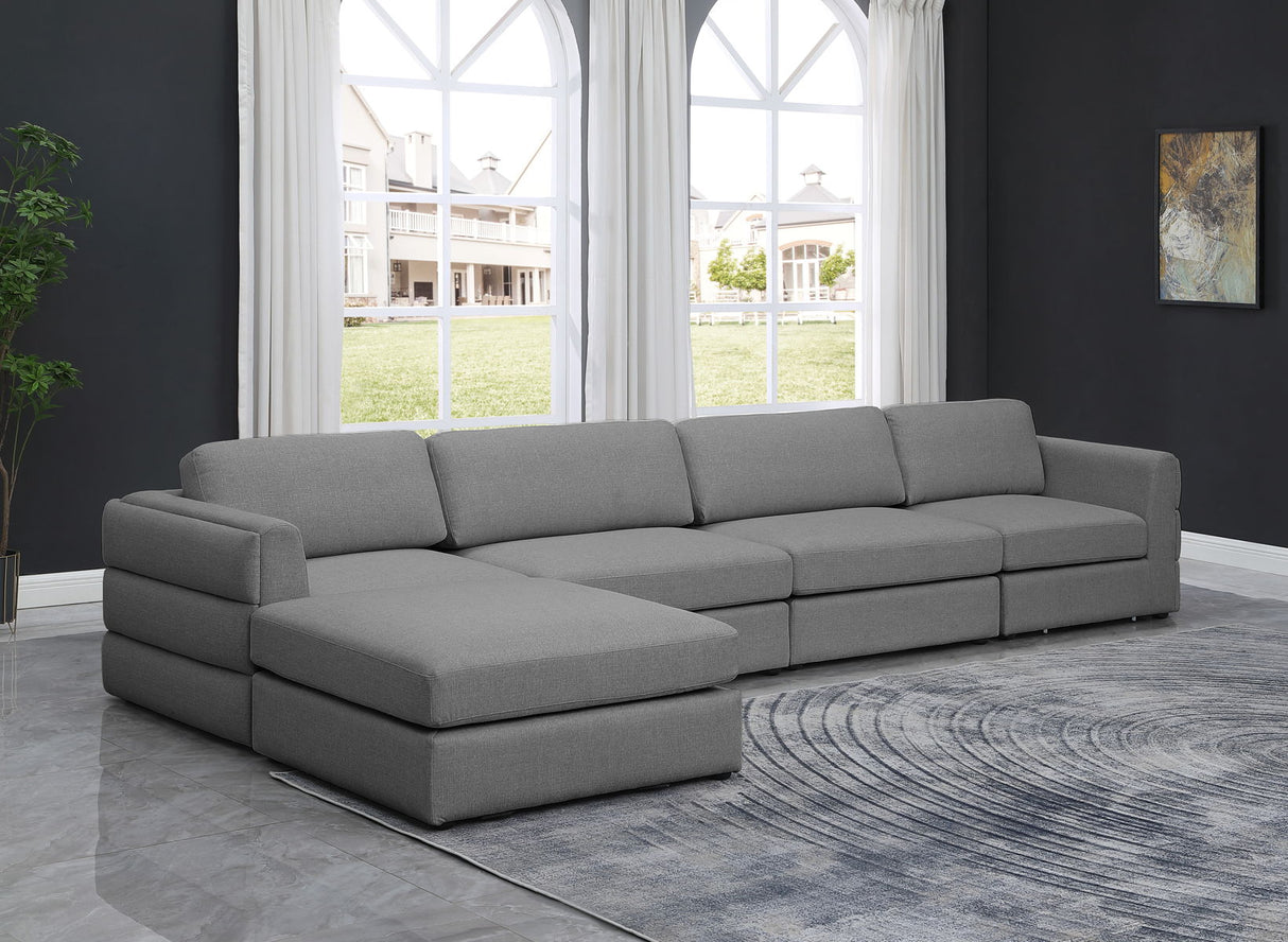 Beckham - Modular Sectional 5 Piece - Gray | Home Elegance USA