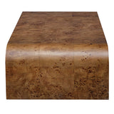 Carraway Burl Wood Coffee Table Woodtone - Light Brown by Uttermost - View 5