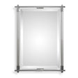 Adara Vanity Mirror - Silver by Uttermost - View 1
