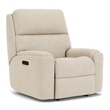 Rio Transitional Fabric Power Recliner With Power Headrest | Flexsteel