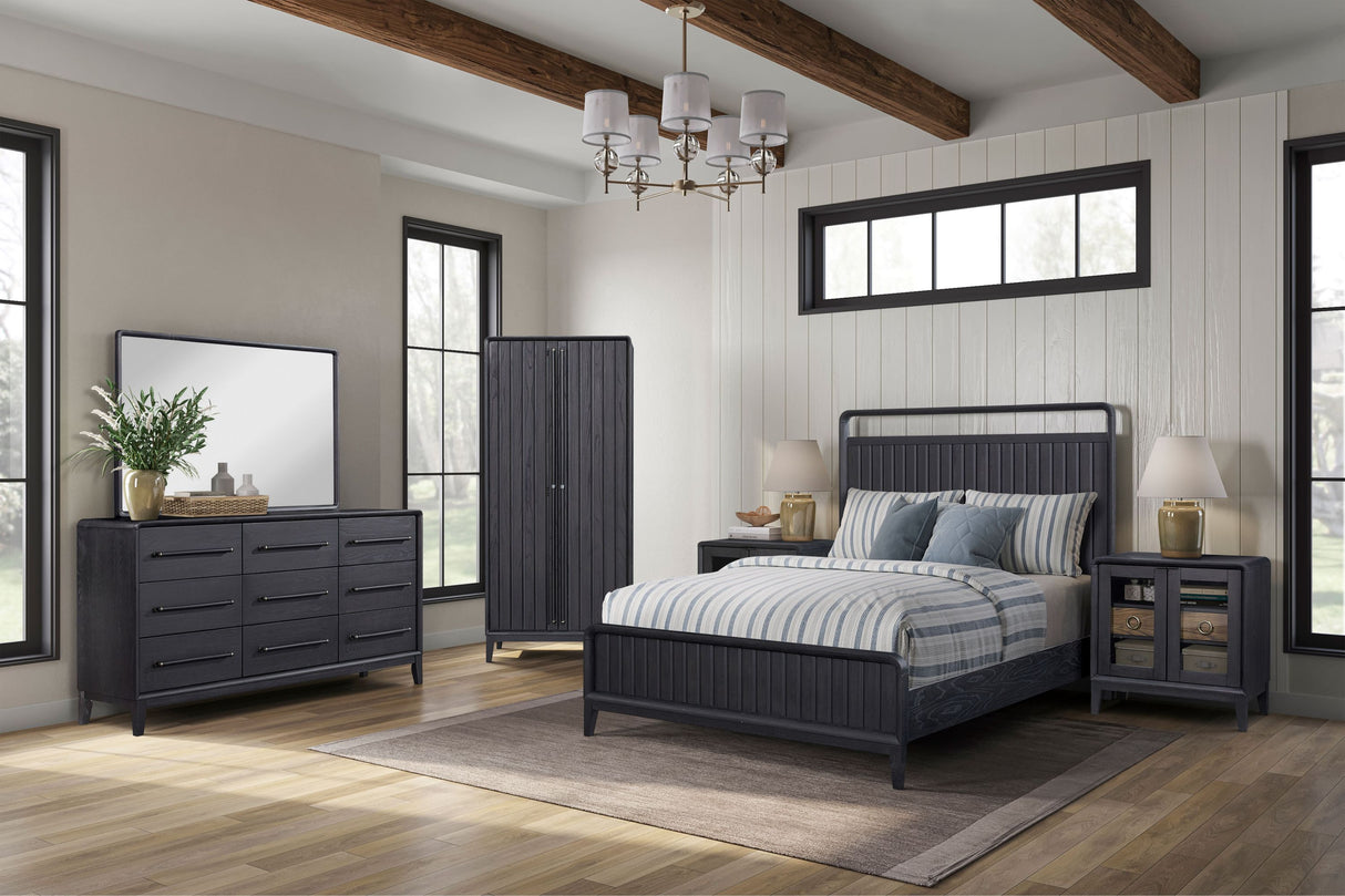 Armoire in Peppercorn Finish - sold by Home Elegance USA
