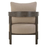 Sienna Sand Fabric Accent Chair - Light Brown by Uttermost - View 7