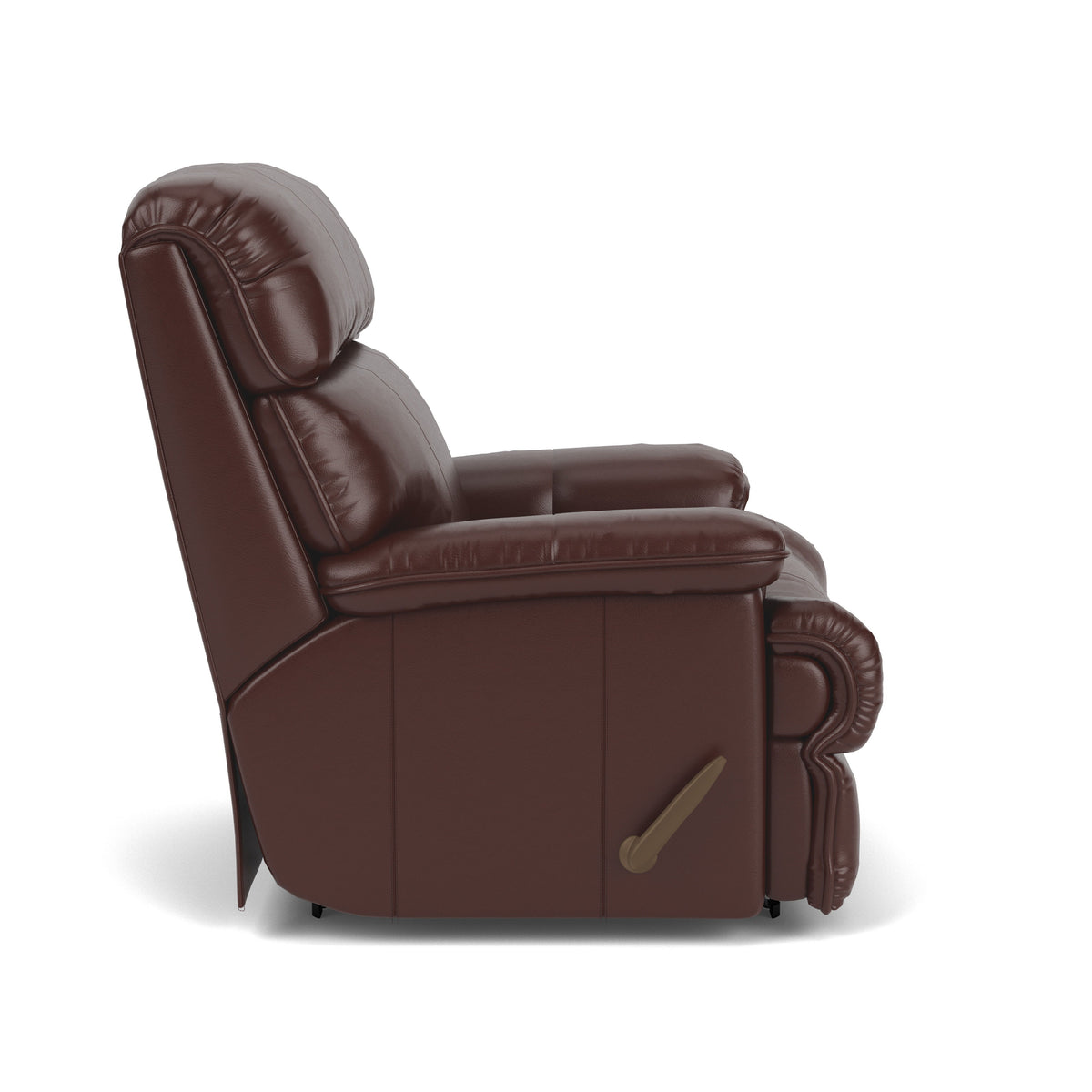 Geneva Transitional Leather Rocking Recliner | Flexsteel