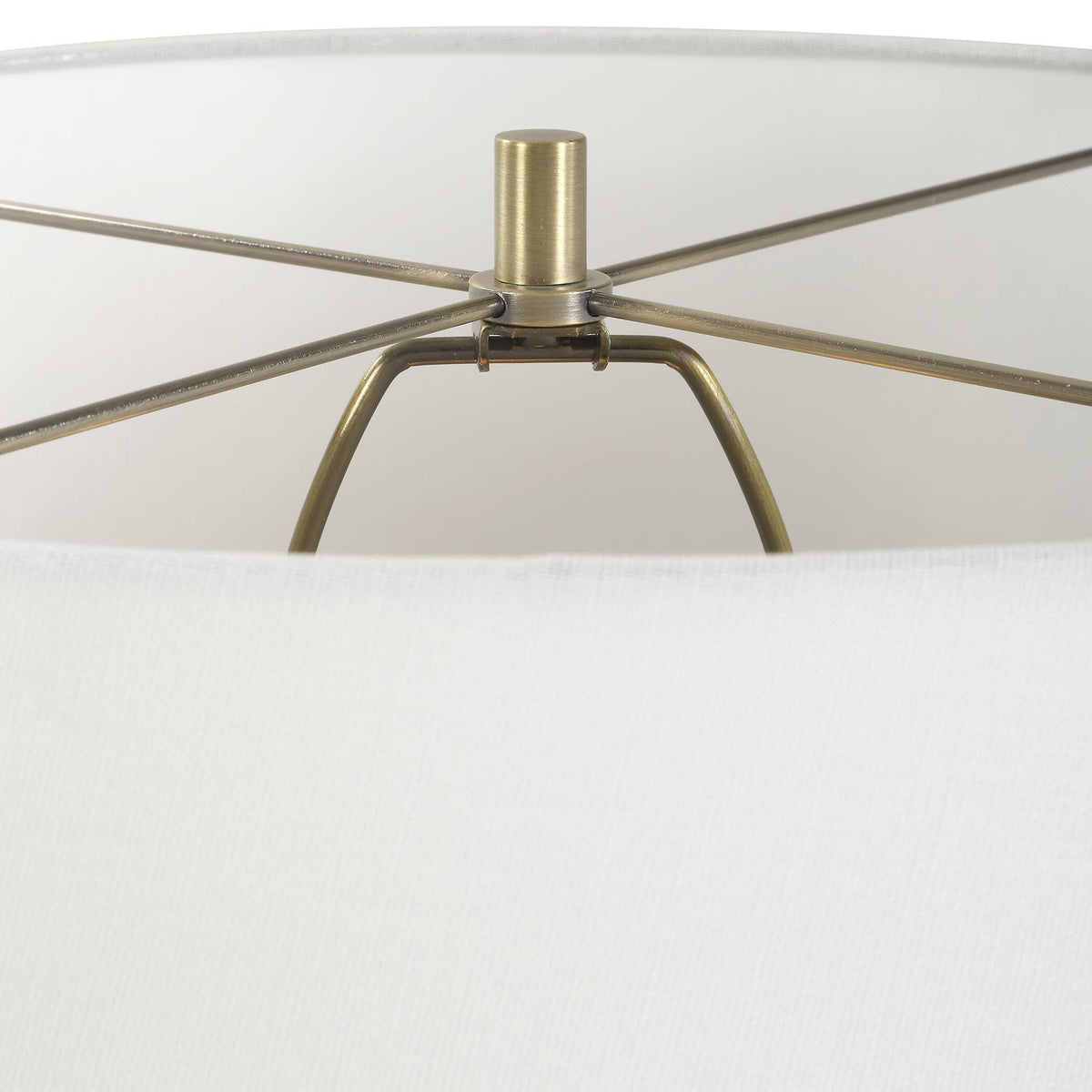 Nocturne Table Lamp - Black by Uttermost - View 6