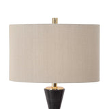Alastair Marble Table Lamp - Beige / Black by Uttermost - View 4