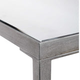 Hayley Console Table - Silver by Uttermost - View 6