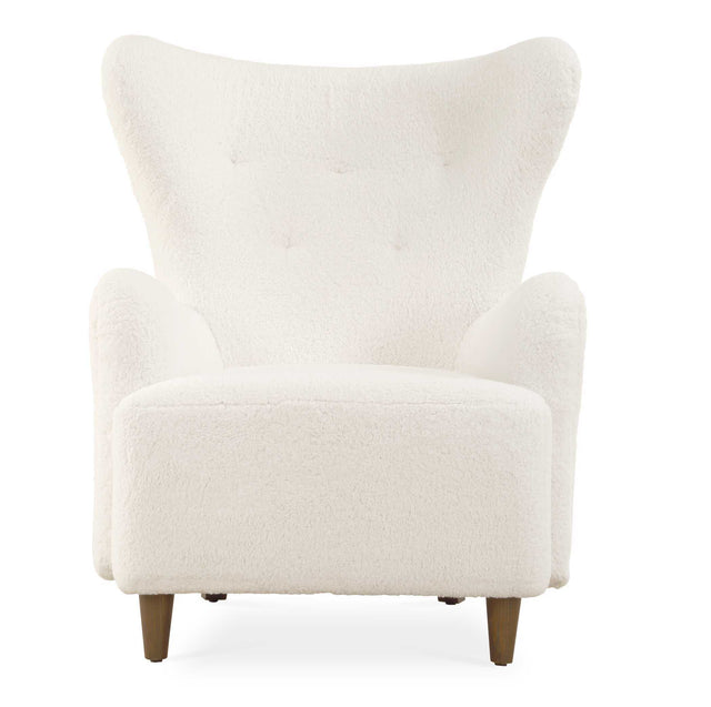Ingel Wingback Armchair - White by Uttermost - View 1
