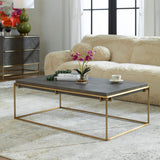 Surround Sark Coffee Table Walnut - Dark Brown by Uttermost - View 2